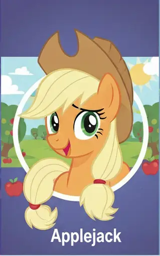 Applejack portrait